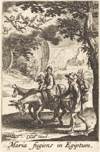 La fuite en Égypte - Jacques Callot