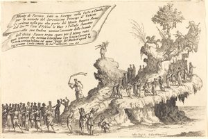 Le char du mont Parnasse - Jacques Callot