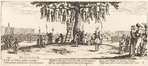La Pendaison, vers 1633 - Jacques Callot
