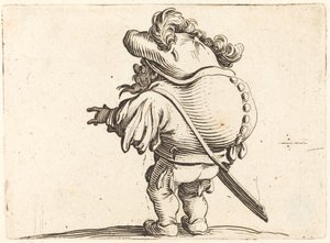 Le Bossu avec le Chapeau à Plumes