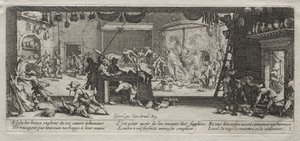 Les Grandes Misères de la guerre : Pillage, 1633