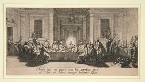 La Cène - Jacques Callot
