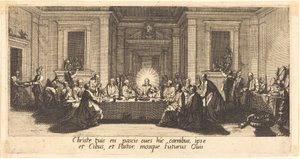 La Cène - Jacques Callot