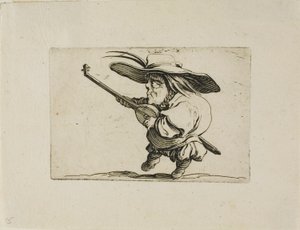 Le joueur de luth, de Varie Figure Gobbi - Jacques Callot