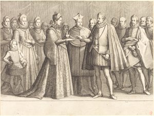 Le mariage de Ferdinando et Christine de Lorraine - Jacques Callot
