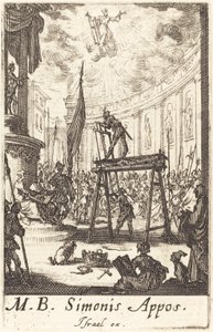 Le martyre de Saint Simon
