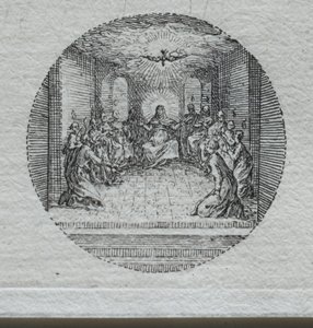 Les Mystères de la Passion: La Descente du Saint-Esprit - Jacques Callot