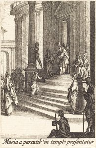 La Présentation de la Vierge - Jacques Callot