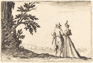 La promenade - Jacques Callot