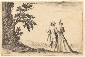 La Promenade - Jacques Callot