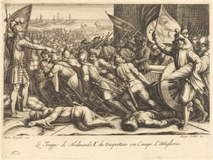 Le réembarquement des troupes, vers 1614