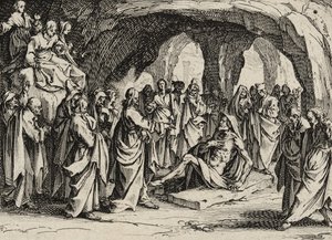 La Résurrection de Lazare, 1635 - Jacques Callot