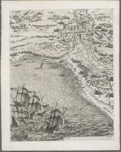 Le Siège de La Rochelle : Planche 12, 1628-1630 - Jacques Callot