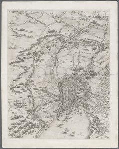 Le siège de La Rochelle : Planche 6, 1628-1630 - Jacques Callot