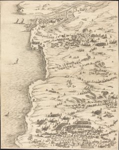 Le siège de La Rochelle [plaque 5 de 16; ensemble comprend 1952.8.97-112]