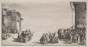 Le Marché aux esclaves - Jacques Callot