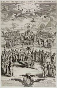 Le triomphe de la Vierge - Jacques Callot