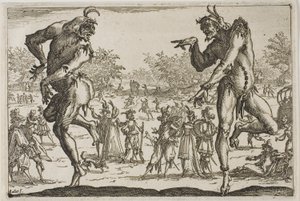 Les deux pantalons - Jacques Callot