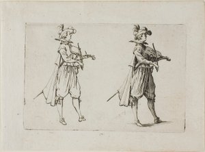 Le Violoniste, des Caprices - Jacques Callot