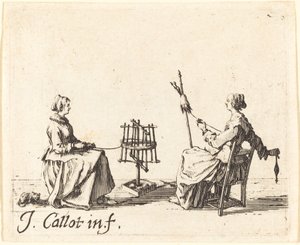 Le bobineur et la fileuse
