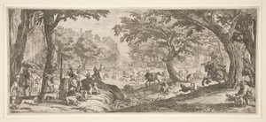 La grande chasse - Jacques Callot