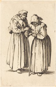 Deux femmes mendiantes - Jacques Callot