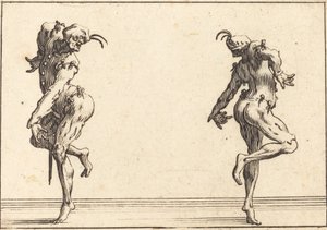 Deux pantalons dansants