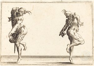 Deux pantaloons dansant - Jacques Callot