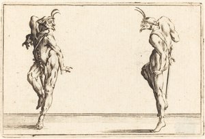 Deux pantaloons dansant