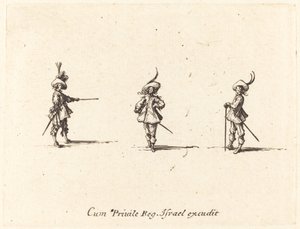 Exercice sans armes, 1634-1635