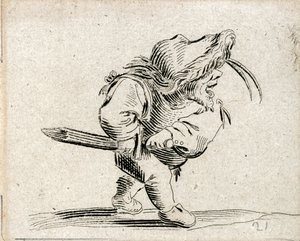 Varie Figure Gobbi ... (gravure) - Jacques Callot