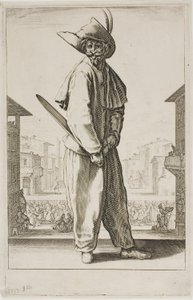 Zanni, extrait de Trois comédiens italiens