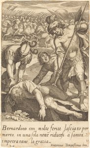 Bernardino - Jacques Callot after Antonio Tempesta