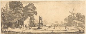 Le Jardin - Jacques Callot or Follower of Jacques Callot