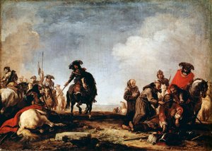 Après une bataille, 17e siècle