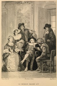 Le médecin malgre lui de Molière - Jacques Edmond Leman
