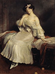 Portrait de Colette 1873-1954, vers 1905 - Jacques Emile Blanche