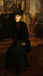 Portrait de Mary Cassatt 1844-1926, 1885