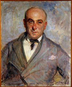 Portrait de Max Jacob (1876-1944) poète français
