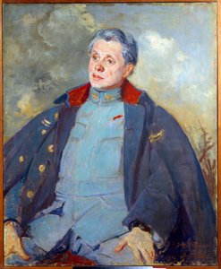 Portrait du politicien français Joseph Paul Boncour en officier