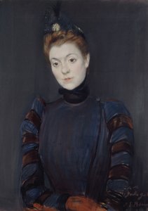 Yvette Guilbert, 1891 - Jacques Emile Blanche