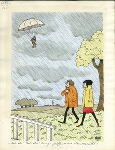 Jours de France, satirique en couleurs - Jacques Faizant