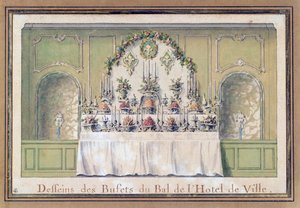 Buffet pour un Bal à l