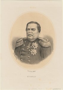 Portrait du comte Nikolay Muravyov-Amursky 1809-1881, 1865