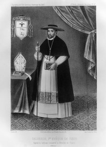 Vincente de Valverde, premier évêque de Cuzco, 1852