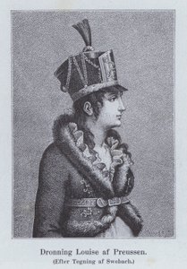 Louise de Mecklembourg-Strelitz, reine consort du roi Frédéric-Guillaume III de Prusse - Jacques Francois Joseph (after) Swebach