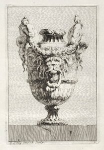 Suite de vases : Planche 1, 1746 - Jacques Francois Joseph Saly
