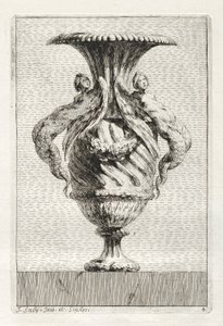 Suite de vases : Planche 4, 1746 - Jacques Francois Joseph Saly