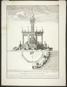 Plan et élévation d