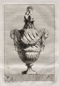 Suite de vases :  Planche 21 - Jacques François Saly